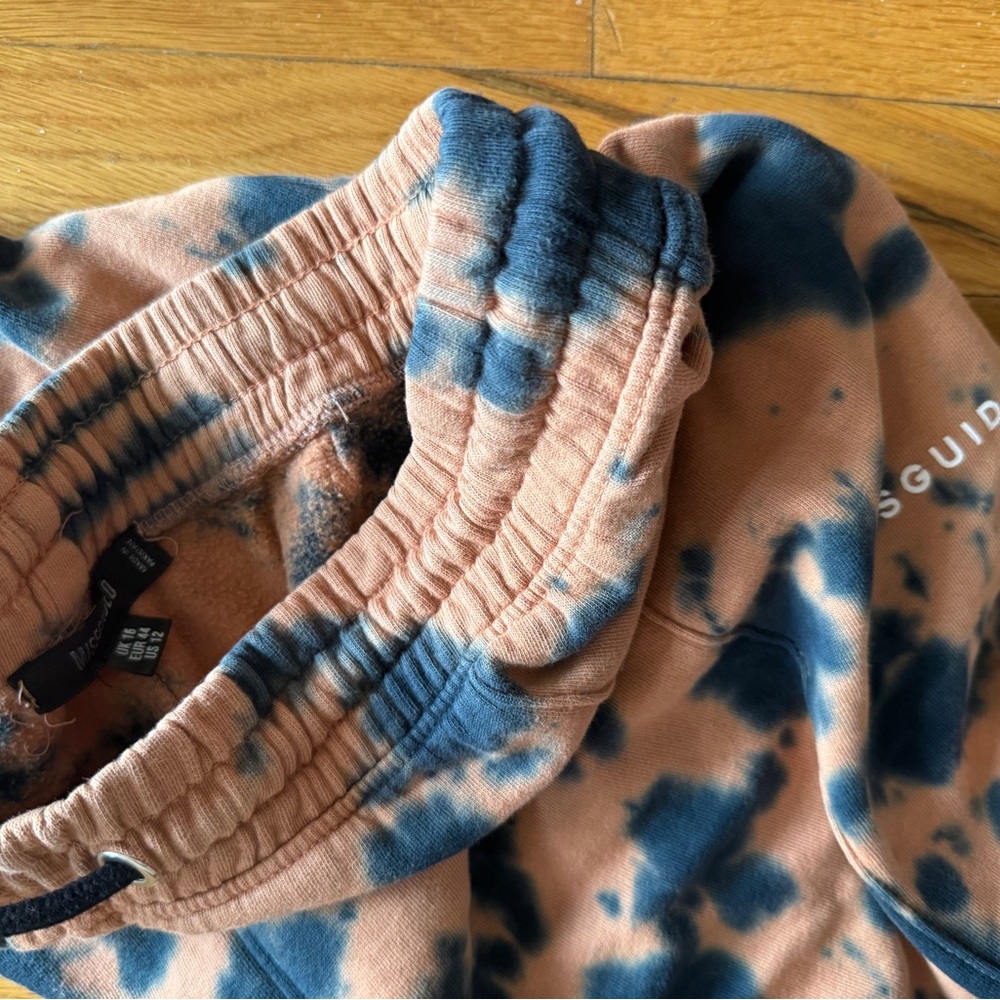 Missguided Tie Dye Sweatpants | US 12 / UK 16 | Joggers